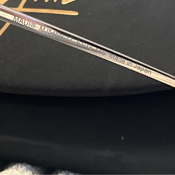 MAUI JIM TRITON MJ 546N-17 ASIAN FIT Silver Neutral Grey Polarized Sunglasses - Picture 6 of 8